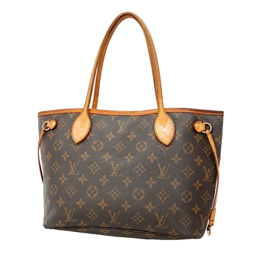 Louis Vuitton Monogram Neverfull PM Tote Bag M40155 Brown (Women's)